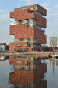 MAS, Museum aan de Stroom in Antwerpen.